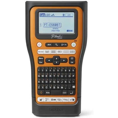 Brother PT-E560BTSP labelprinter Thermo transfer 180 x 180 DPI 30 mm/sec Bedraad en draadloos HSE/TZe Bluetooth QWERTY