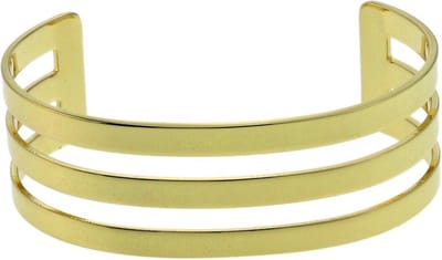 Behave - Goudkleurige klemarmband - Minimalistische avondstijl