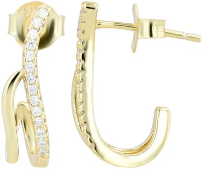 AKZENT Akzent dames oorbel "Elegancia" aus 925 Sterlingzilver, gerhodineerd, duurzaam