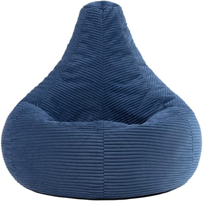 icon - Dalton Zitzak Fauteuil - Gaming - Ribfluweel - Denimblauw