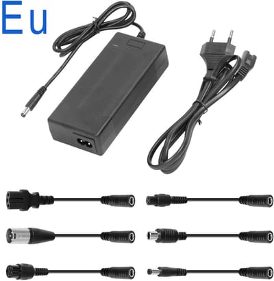 42V 2A adapter voor het opladen van elektrische scooters - 6-polige stekkerdoos