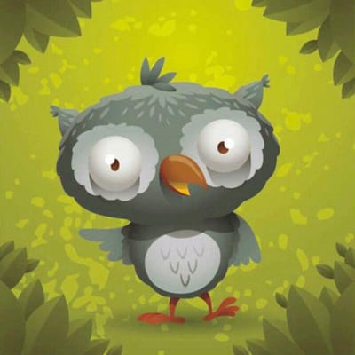 5D DIY Diamond schilderij Cartoon uil gitaar mozaïek patroon Diamond borduren Cross Stitch Home Decor 30X30CM gray