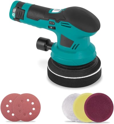 RWB® Polijstmachine Auto - Auto Polijstmachine - Polijstmachine - Zwart - ‎23 x 13 x 14 cm