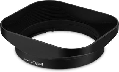 Vierkante metalen lenskap voor Fujifilm GFX100RF camera - accessoires, bescherming en vermindering van lensflare