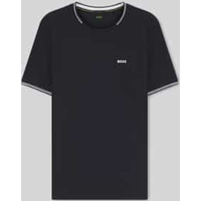 regular fit T-shirt van katoenmix model 'TAUL'