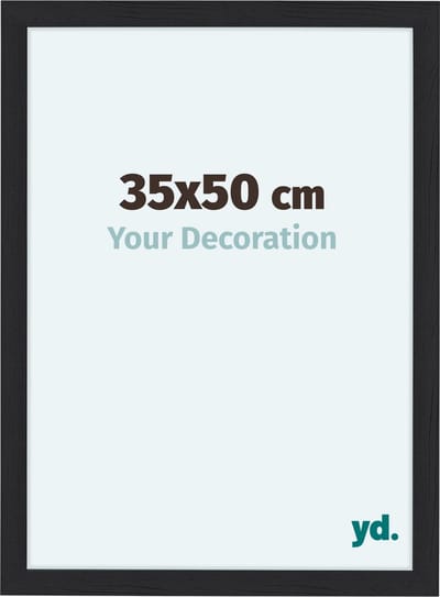 Your Decoration - Fotolijst 35x50 cm - MDF - Zwart Houtnerf - Como
