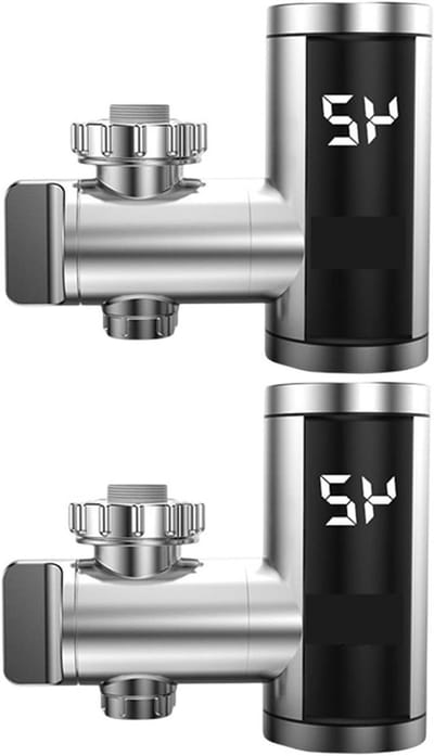 Elektrische Kraan Boiler - Direct Warm Water - Direct Warm Water - 3 Seconden Opwarming - 3000W - Zilver