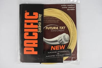 Pacific Futura TXT Extra Comfort - tennissnaar - 1.33mm dik 12.2m lang