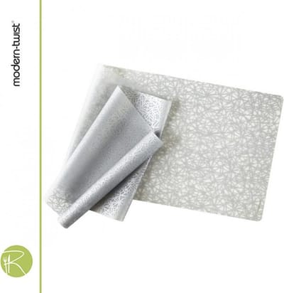 Modern Twist - Table-runner Twine Silver