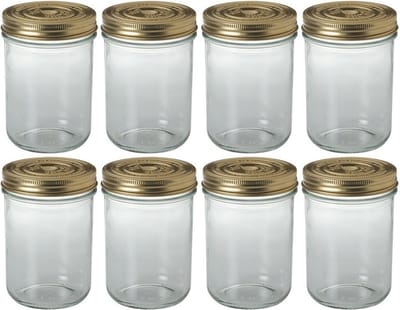 Le Parfait Weckpot/inmaakpot - 8x - met schroefdeksel - 750 ml
