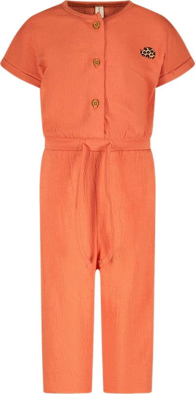 Yuki The New Chapter D403-0644 Unisex Jumpsuit - Tangerine - Maat 80