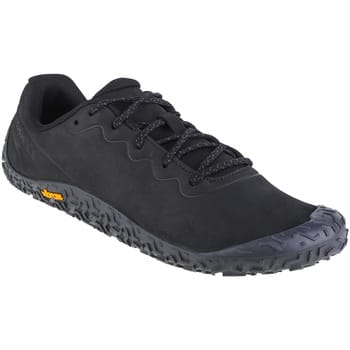 Merrell Vapor Glove 6 LTR Leather - Heren Barfußschuhe Barefoot Schoenen Zwart J067939 , Maat: EU 41 UK 7