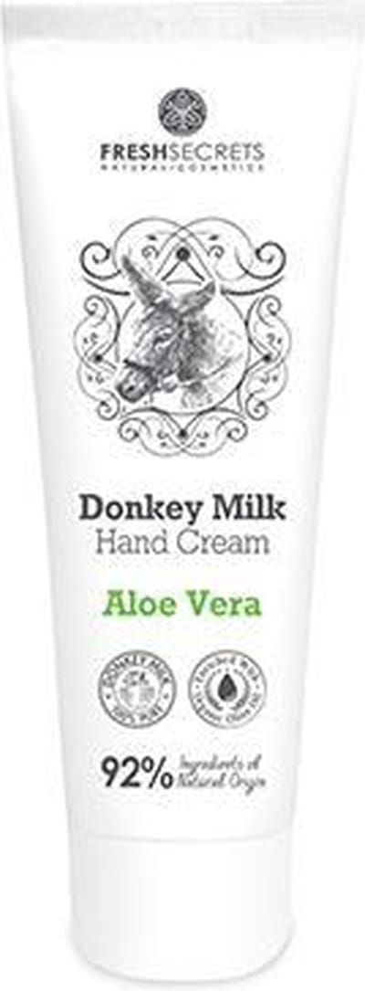 Fresh Secrets Ezelinnenmelk Handcrème Aloë Vera