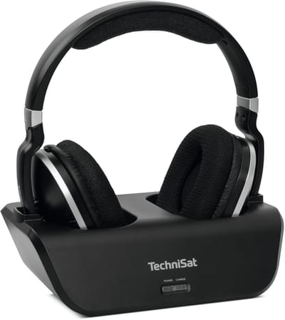 Technisat Stereoman 2 - 2,4GHz draadloze hoofdtelefoon - zwart