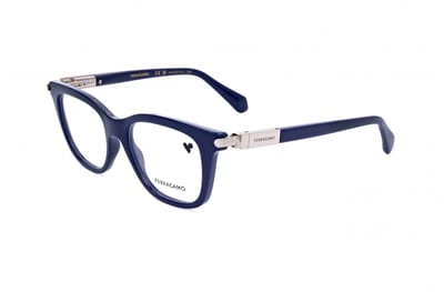 Ferragamo SF2973 Blue navy 50/17/140 WOMAN Brilmonturen