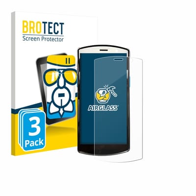 Screenprotector 3 Stuks voor Unitech EA510 Beschermglas transparant