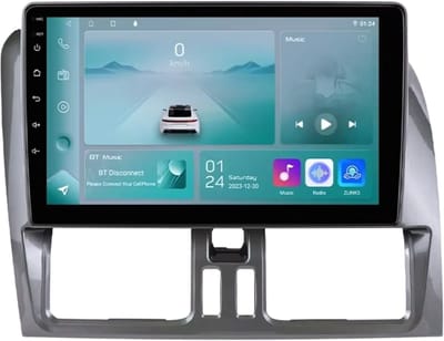 Autoradio met bluetooth - Carplay - Voor Volvo XC60 Que 1 (2008-2017) - Geschikt voor Apple en Android - Stereo - Navigatie - Navigatiesysteem auto - 1GB 32GB