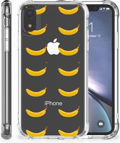 Apple iPhone Xr Beschermhoes Banana