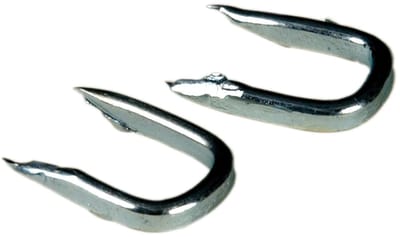 Hek Nietjes - Bevestigingsmateriaal - Schutting Reparatie - Roestbestendig Staal - 1 1/4 Inch - Metaal