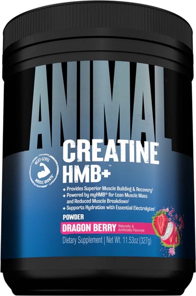 Animal Creatine HMB+ - 30 servings - Dragon Berry