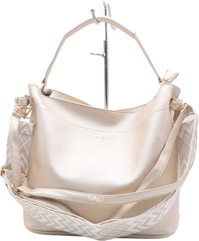 Damestas - Flora & Co - Bag in bag/tas in tas - handtas/crossbody - fashion riem - ivoor