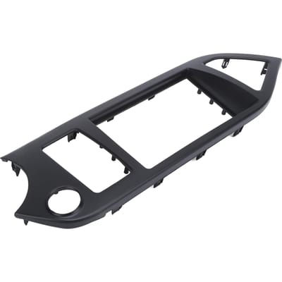 2Din Radio Stereo Fascia Frame Dashboard CD Paneel Trim Decor Vervanging voor Kia Picanto Morning 2011 black
