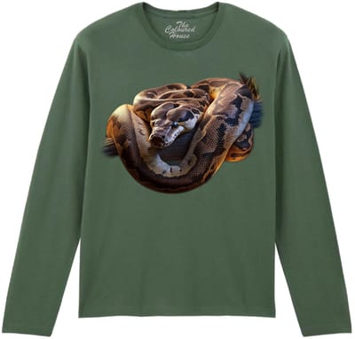 Slang Jungle Snake The Coloured House Longsleeve T-shirt XXL