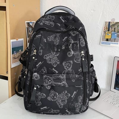 Sacs d'école pour enfants Filles d'école primaire Collégiens Garçons Bordeaux Lycéens Sacs à dos gray