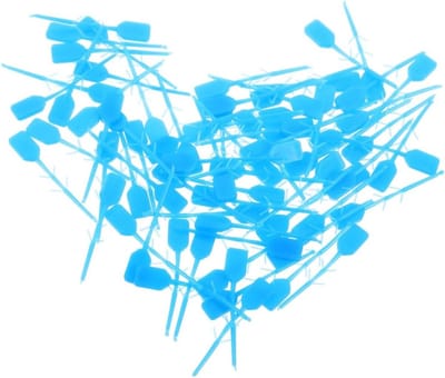 Sluitingen voor Brandblussers - Veiligheidspinnen - Apparatuur Beveiligen - Duurzaam Plastic Materiaal - 300 Stuks - Blauw