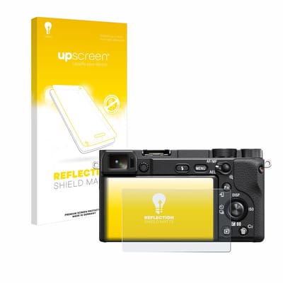 upscreen - Screenprotector voor Sony Alpha 6400 / 6400A - Folie Beschermfolie anti glare matte