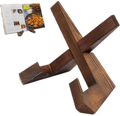 Boekstandaard - Houten Model - Donkerbruin