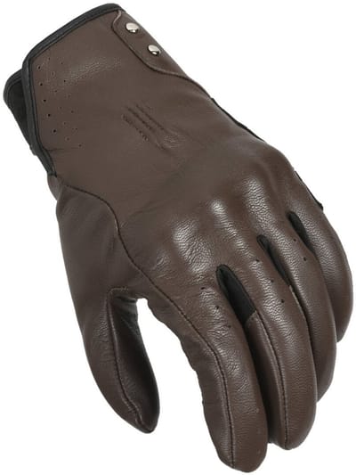 Macna Rouge geperforeerde Dames Motorfiets Handschoenen -