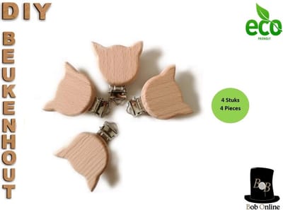 Bob Online™ Jarretel Clips - Kat Beukenhout - DIY projecten - 4 stuks