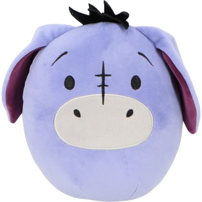 Winnie the Pooh Squishy 22 cm - Knuffel - Zachte stof - Paars - Ieoor