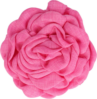Haarsoires Haarspeld Duckklem 10cm – Haarbloem Roos – Fuchsia Roze - Sterke Haarclip voor Styling & Dagelijks Gebruik - Hair Clip - Decoratieve Haaraccessoire