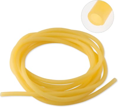 Rubberen slangen van natuurlijke latex voor thuis, ziekenhuis en laboratorium - 5 meter lang - zeer elastisch en sterk
