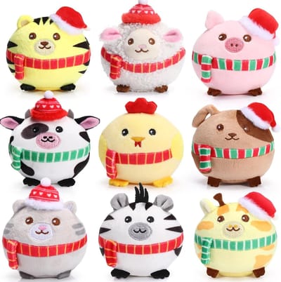 Mini Pluche Dieren - Schattige en Zachte Pluche Speelgoed voor Kinderen, Decoratie en Cadeaus (Diverse Dieren)