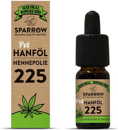 SPARROW Pet Full Spectrum Hemp Oil With CBD 225 10ml