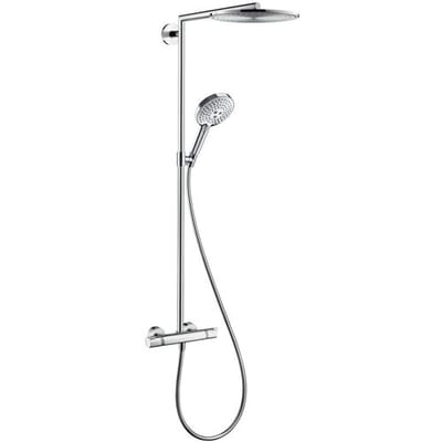 Hansgrohe Raindance Select Air Douchesysteem - Regendouche ø 30 cm - Inclusief thermostaatkraan - 15 cm hartafstand