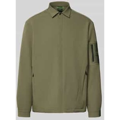 Regular fit functioneel jack van waterafstotend materiaal model 'ST_EXPEDIT PADDED L'