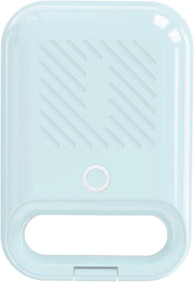 Elektrische Sandwichmaker - Tosti Apparaat - Snelle Maaltijden - Antiaanbaklaag - 9.5x17.7x9.5 cm - Lichtgroen