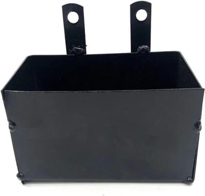 Accubak Motorfiets - Batterijhouder Pitbike - Accu Beschermen - Waterdicht Stofdicht - One Size - Zwart