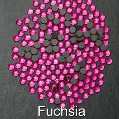 Strass steentjes DMC 5 A Hotfix Fuchsia SS12