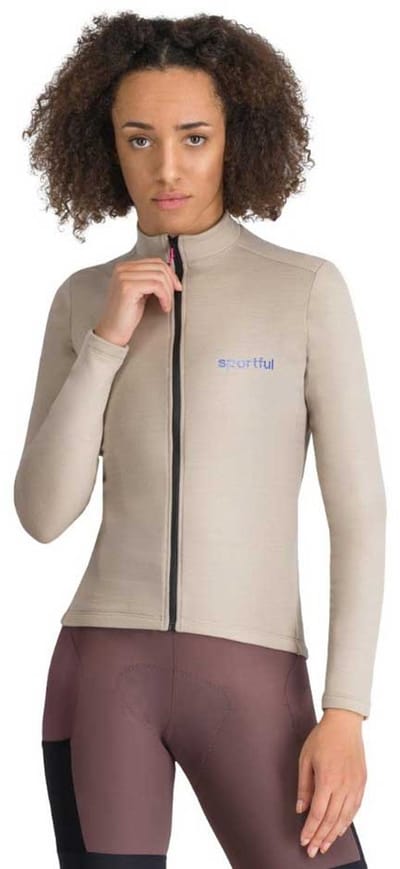 Sportful Supergiara Wool Trui Met Lange Mouwen Beige S Vrouw