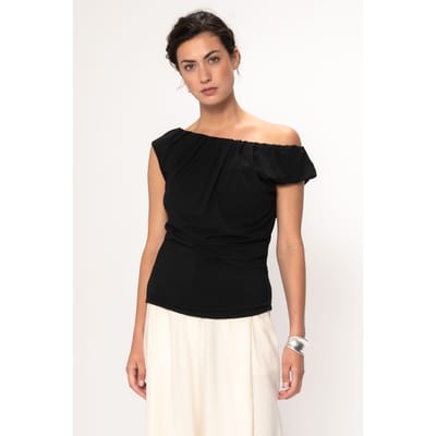 VIVEH Nia Top Black Maat: 34 | Blouses Outlet | Dames | Zwart