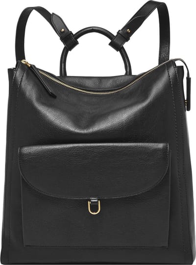FOSSIL Vrije tijd rugzak Schoudertas Parker Backpack Black Zwart