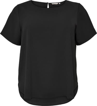 ONLY CARMAKOMA - CARVICA S/S TOP WVN NOOS Dames Top