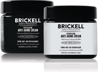 Brickell Day and Night Anti-Aging Cream Routine Unscented | Face Care Set