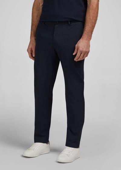Fitted Chino Broek met Trekkkoord Hechter H-Calais