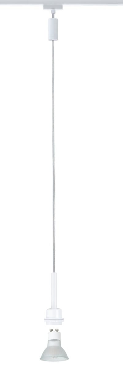 Onderrail systeem Decosysteems LED Pendel Blanko 1x3,5W GZ10 230V wit  metaal 95185